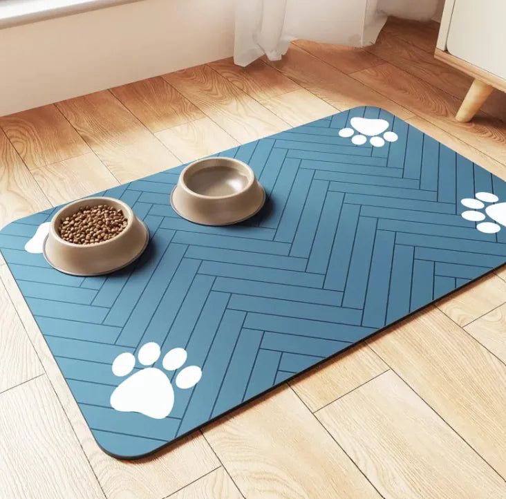 Quick-Dry Diatom Pet Feeding Mat - PawPal Shop