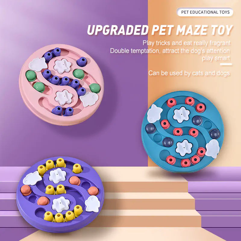 Interactive Dog Slow Feeder Puzzle Toy - PawPal Shop