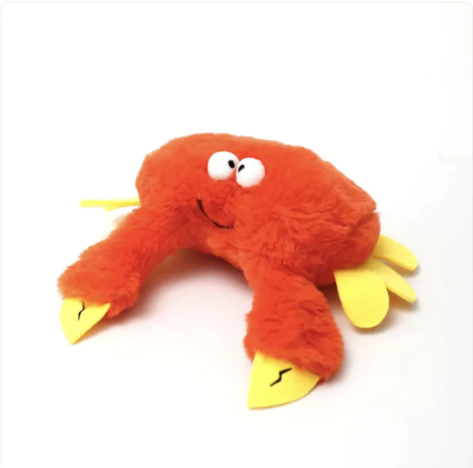 Interactive Plush Pet Toy - Sound & Motion Jumping Fish or Flapping Bird - PawPal Shop