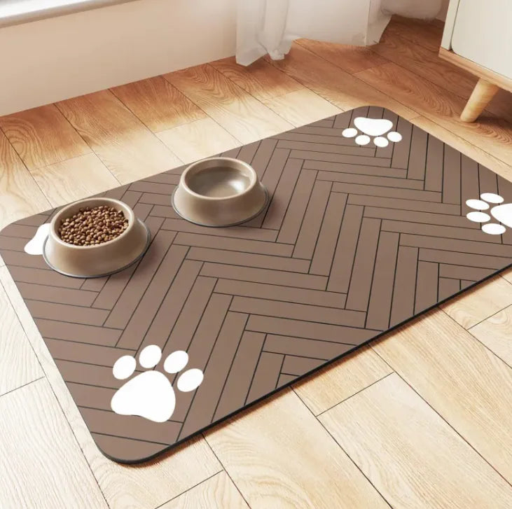 Quick-Dry Diatom Pet Feeding Mat - PawPal Shop