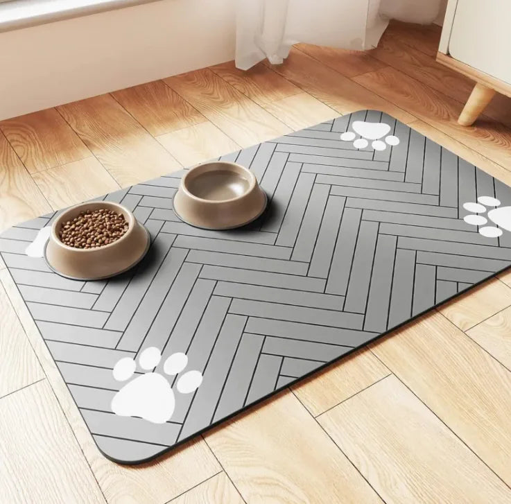 Quick-Dry Diatom Pet Feeding Mat - PawPal Shop