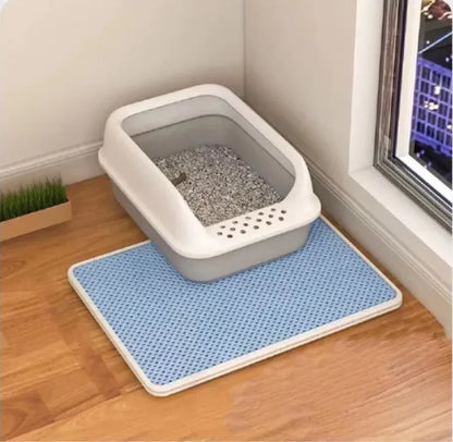 Double-Layer Anti-Tracking Cat Litter Mat - PawPal Shop 
