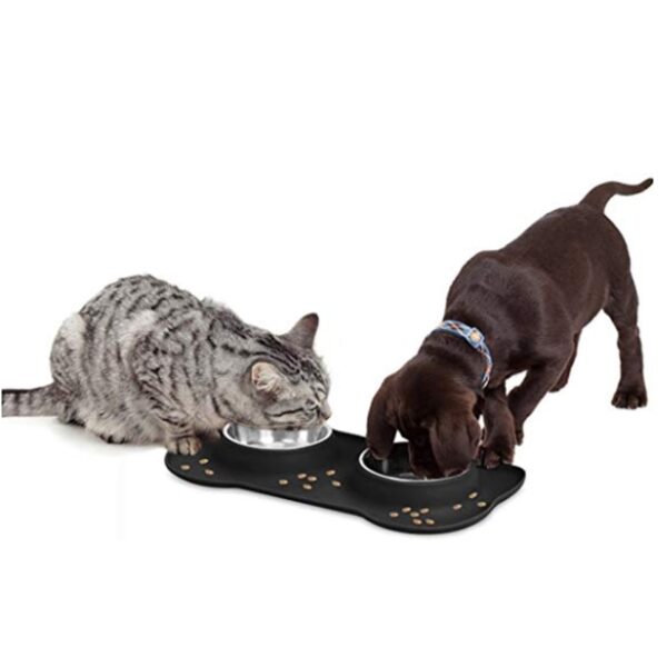 Pawfect4Pets Silicone Mat & Bowls