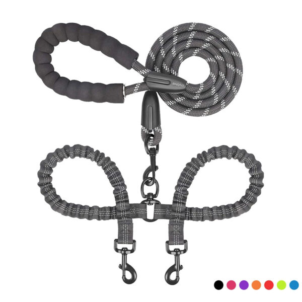 Tangle Free Double Dog Lead