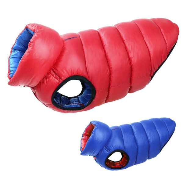 Pawfect4Pets Reversible Dog Puffer Jacket