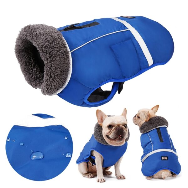 Pawfect4Pets Reversible Dog Puffer Jacket